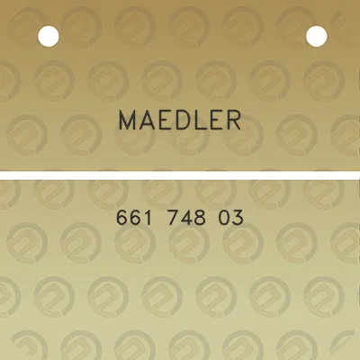 maedler-661-748-03