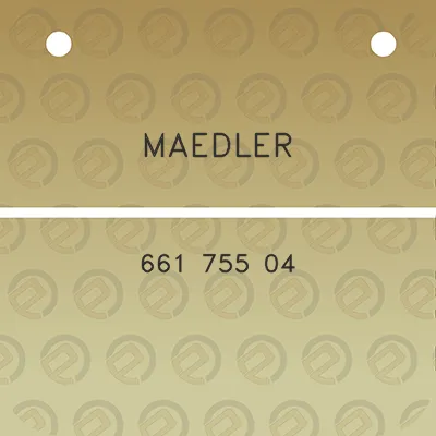 maedler-661-755-04