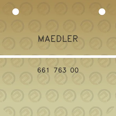 maedler-661-763-00