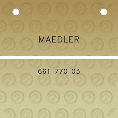 maedler-661-770-03