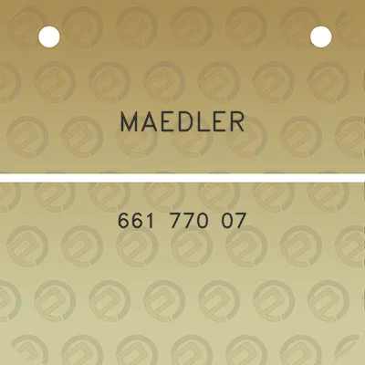 maedler-661-770-07