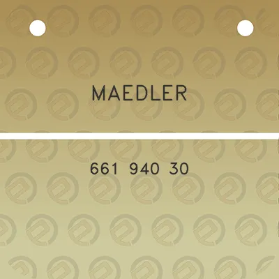 maedler-661-940-30