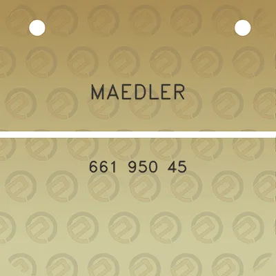 maedler-661-950-45