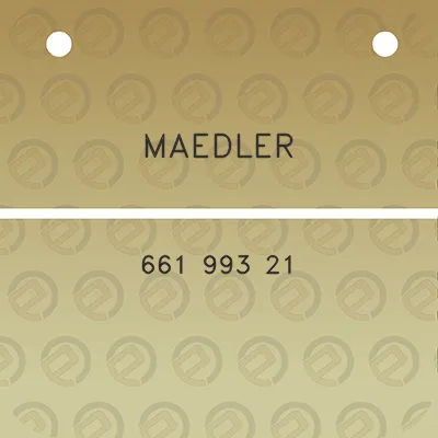 maedler-661-993-21