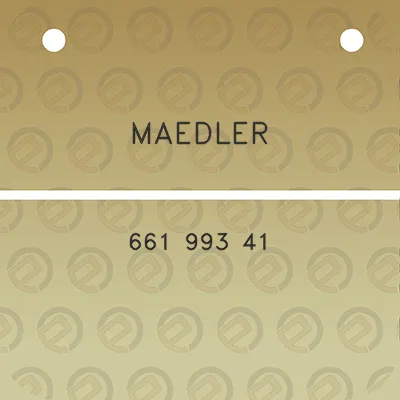 maedler-661-993-41