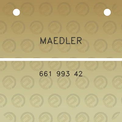 maedler-661-993-42