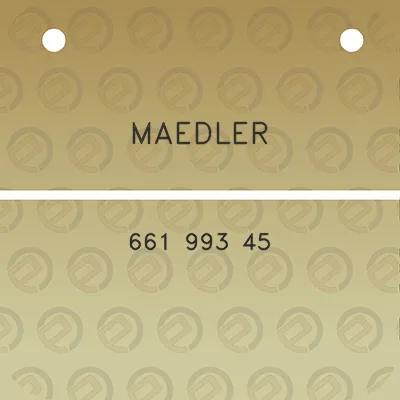 maedler-661-993-45