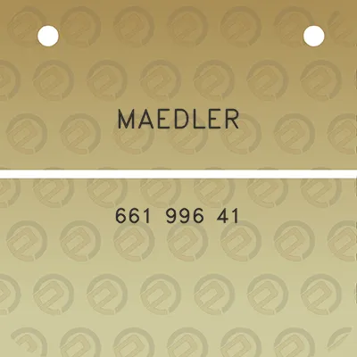 maedler-661-996-41