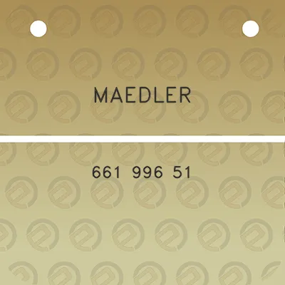 maedler-661-996-51