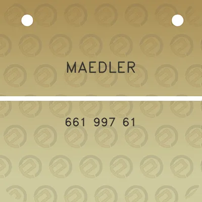 maedler-661-997-61