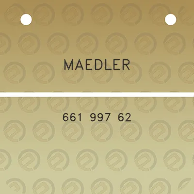 maedler-661-997-62