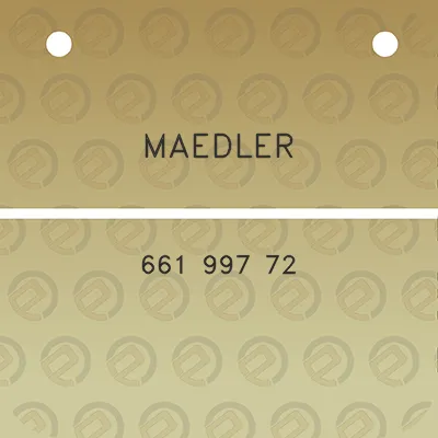 maedler-661-997-72