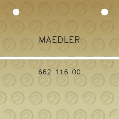 maedler-662-116-00