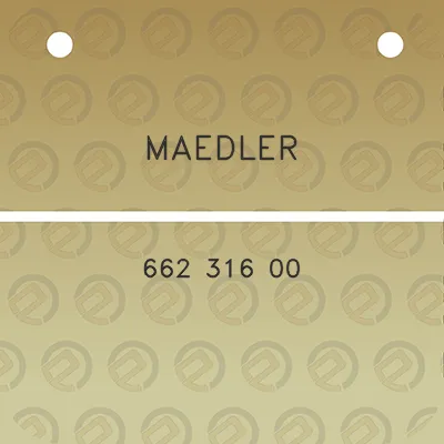 maedler-662-316-00