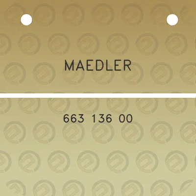 maedler-663-136-00