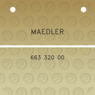 maedler-663-320-00