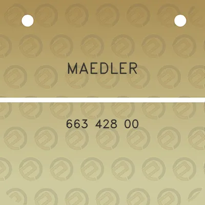 maedler-663-428-00