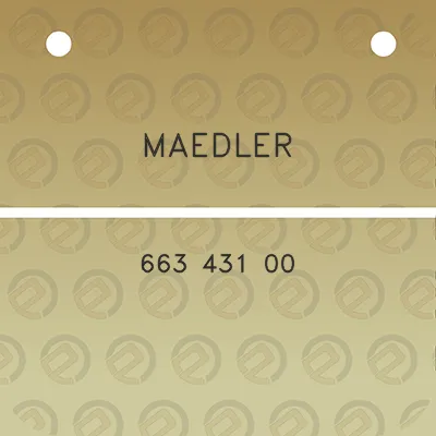 maedler-663-431-00