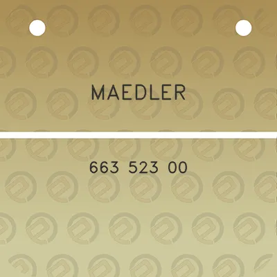 maedler-663-523-00