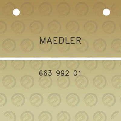 maedler-663-992-01