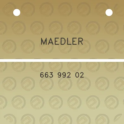 maedler-663-992-02