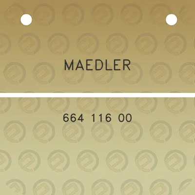 maedler-664-116-00