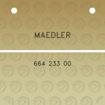 maedler-664-233-00