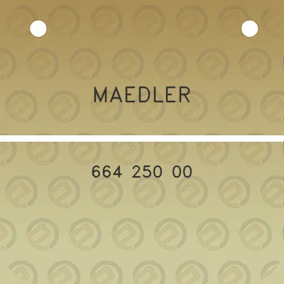 maedler-664-250-00