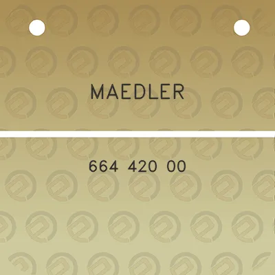 maedler-664-420-00