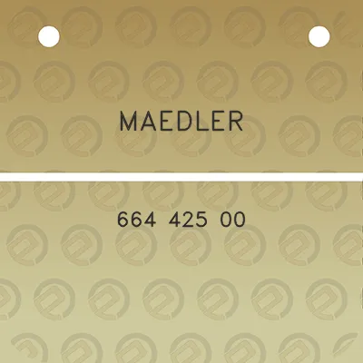 maedler-664-425-00