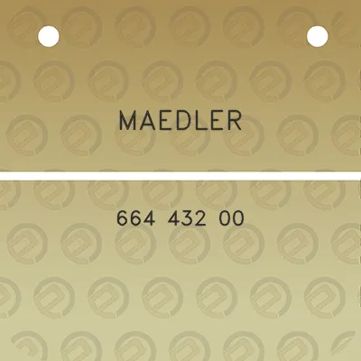 maedler-664-432-00