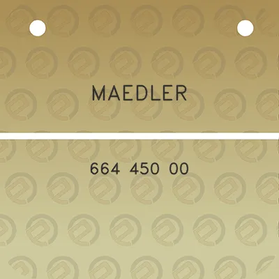 maedler-664-450-00