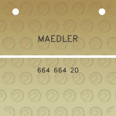 maedler-664-664-20