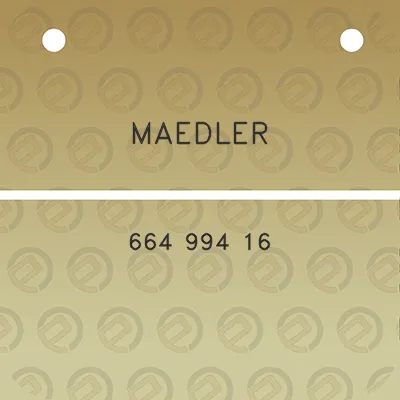 maedler-664-994-16