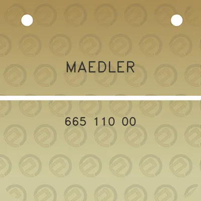 maedler-665-110-00