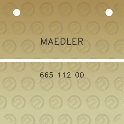 maedler-665-112-00