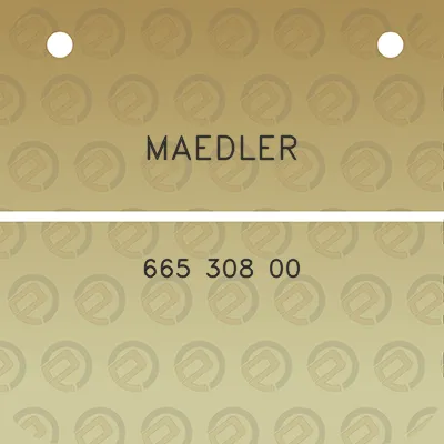 maedler-665-308-00