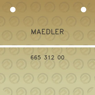 maedler-665-312-00