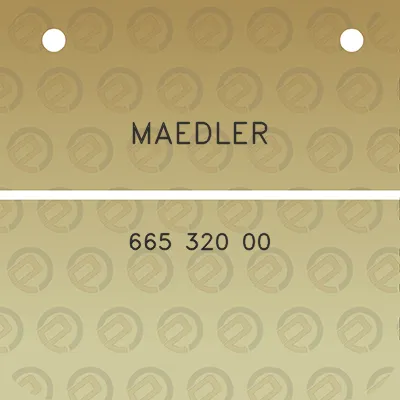 maedler-665-320-00