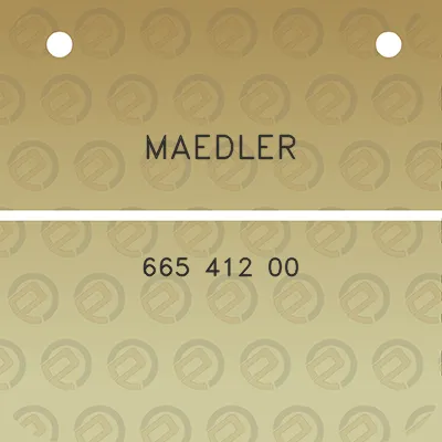 maedler-665-412-00