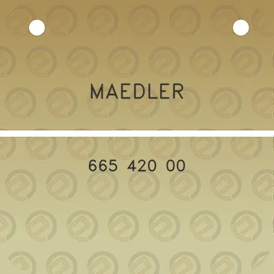 maedler-665-420-00