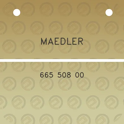 maedler-665-508-00