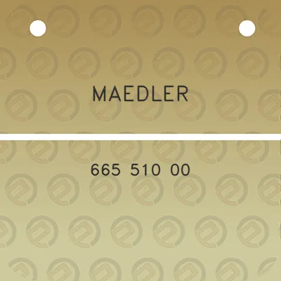 maedler-665-510-00