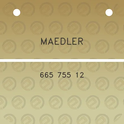 maedler-665-755-12