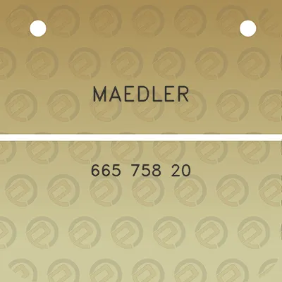 maedler-665-758-20