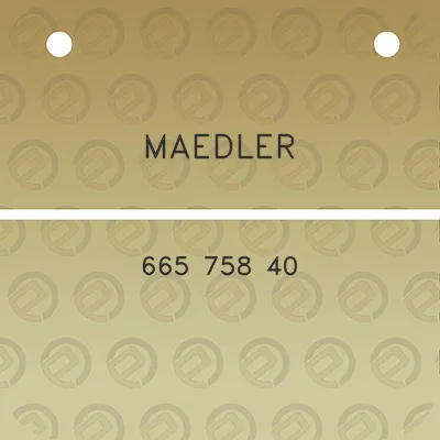 maedler-665-758-40