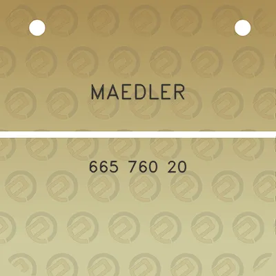 maedler-665-760-20