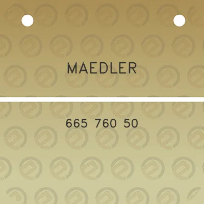 maedler-665-760-50