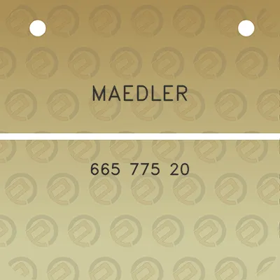 maedler-665-775-20