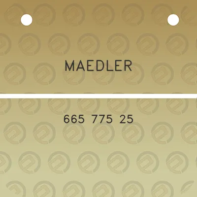 maedler-665-775-25